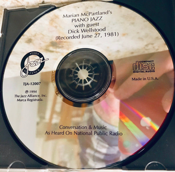 Marian McPartland / Dick Wellstood : Marian McPartland's Piano Jazz With Guest Dick Wellstood (CD, Album)