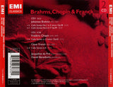 Johannes Brahms, Frédéric Chopin & César Franck / Jacqueline Du Pré, Daniel Barenboim : Cello Sonatas (2xCD, Comp, RM)