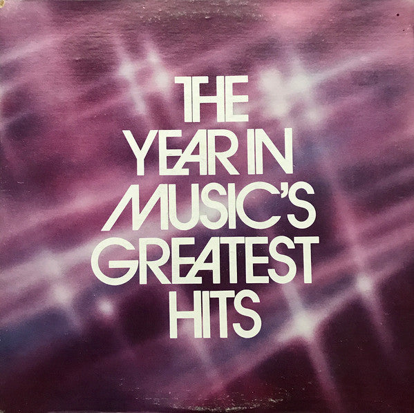 The Realistics (4) : The Year in Music's Greatest Hits (LP)
