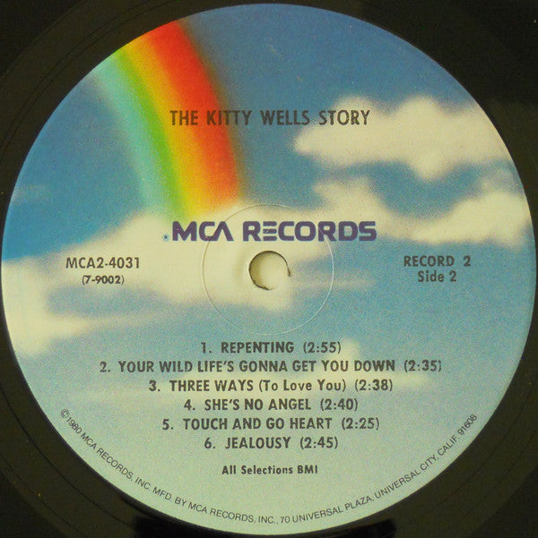Kitty Wells : The Kitty Wells Story (2xLP, Comp, RE, Pin)