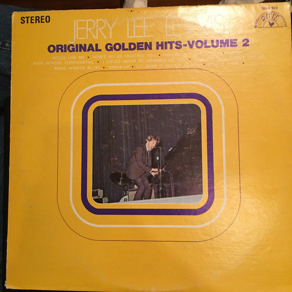 Jerry Lee Lewis : Original Golden Hits - Volume 2 (LP, Comp, RE)