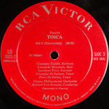 Giacomo Puccini, Leontyne Price, Giuseppe Di Stefano, Giuseppe Taddei, Wiener Philharmoniker, Herbert Von Karajan, Wiener Staatsopernchor : Tosca (2xLP, Mono + Box, Album)