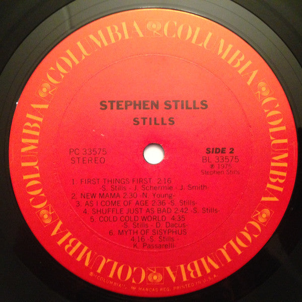 Stephen Stills : Stills (LP, Album)