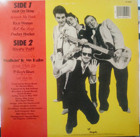 The Fabulous Thunderbirds : Girls Go Wild (LP, Album, RE, Pit)