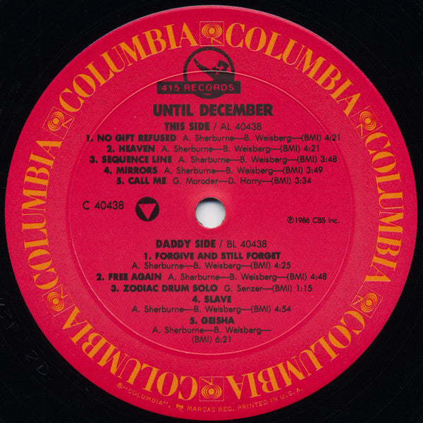 Until December : Until December (LP, Album, Car)