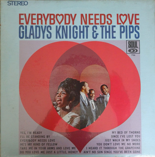 Gladys Knight And The Pips : Everybody Needs Love (LP, Album, Lab)