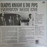 Gladys Knight And The Pips : Everybody Needs Love (LP, Album, Lab)