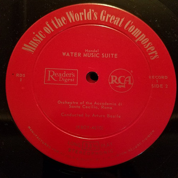 Various : Music Of The World's Great Composers (12xLP, Comp + Box)