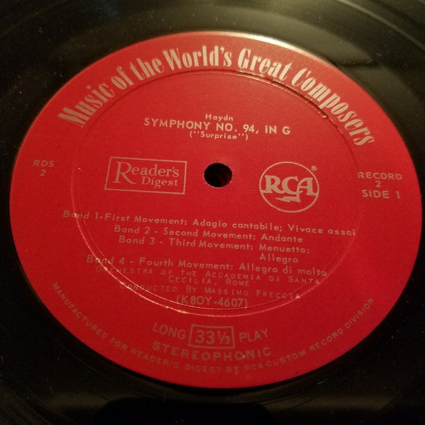 Various : Music Of The World's Great Composers (12xLP, Comp + Box)