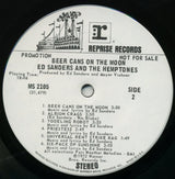 Ed Sanders : Beer Cans On The Moon (LP, Album, Promo)