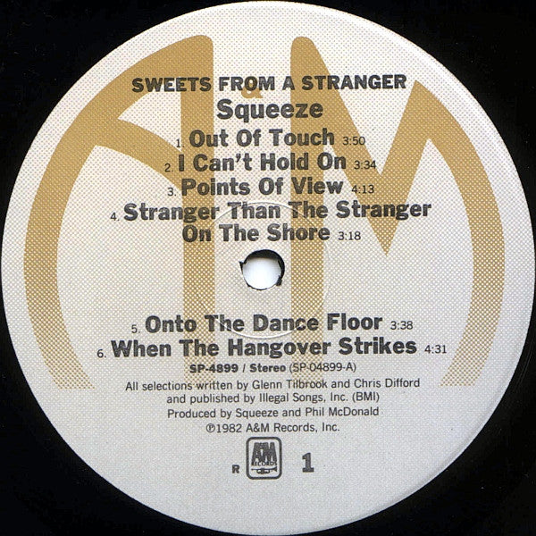 Squeeze (2) : Sweets From A Stranger (LP, Album, R -)