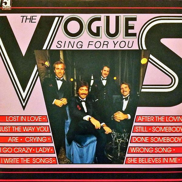 The Vogues : Sing For You (LP, Album)