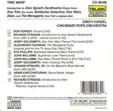 Erich Kunzel, Cincinnati Pops Orchestra : Time Warp (CD, Album, RE)