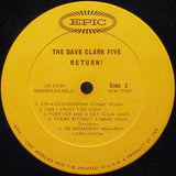 The Dave Clark Five : The Dave Clark Five Return! (LP, Album, Mono, Ter)