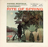 Igor Stravinsky - Pierre Monteux, Orchestre De La Société Des Concerts Du Conservatoire : The Rite Of Spring = Le Sacre Du Printemps (LP, Album, Mono, RP)