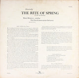 Igor Stravinsky - Pierre Monteux, Orchestre De La Société Des Concerts Du Conservatoire : The Rite Of Spring = Le Sacre Du Printemps (LP, Album, Mono, RP)