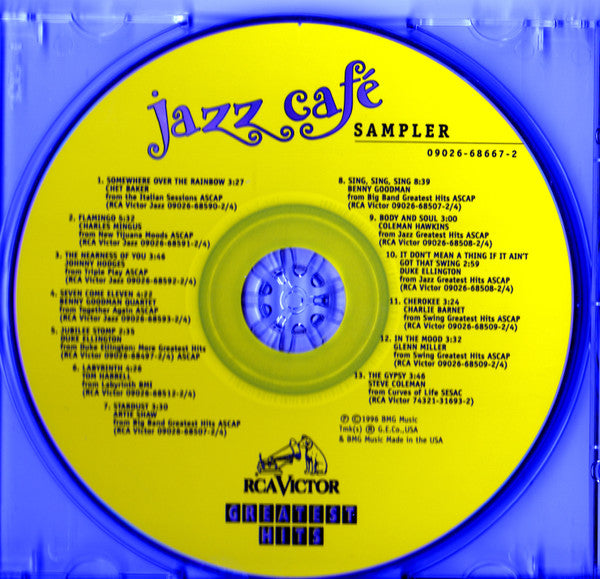 Various : Jazz Café Sampler (CD, Comp, Smplr)