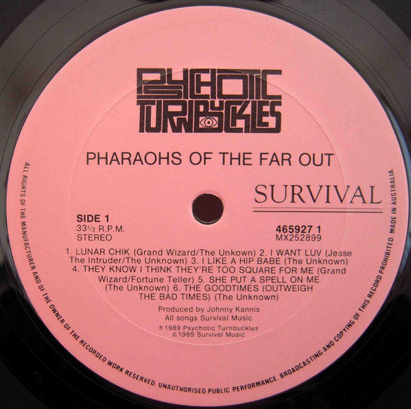 Psychotic Turnbuckles : Pharaohs Of The Far Out (LP, Album)