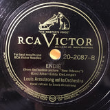 Louis Armstrong And His Dixieland Seven / Louis Armstrong And His Orchestra : Do You Know What It Means To Miss New Orleans / Endie (Shellac, 10")
