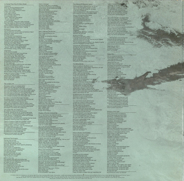 Joni Mitchell : The Hissing Of Summer Lawns (LP, Album, SP )