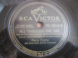 Perry Como With Russ Case And His Orchestra : All Through The Day / Prisoner Of Love (Shellac, 10", RP, Ind)