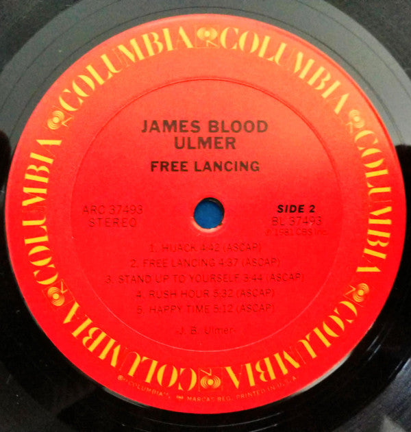 James Blood Ulmer : Free Lancing (LP, Album, Pit)