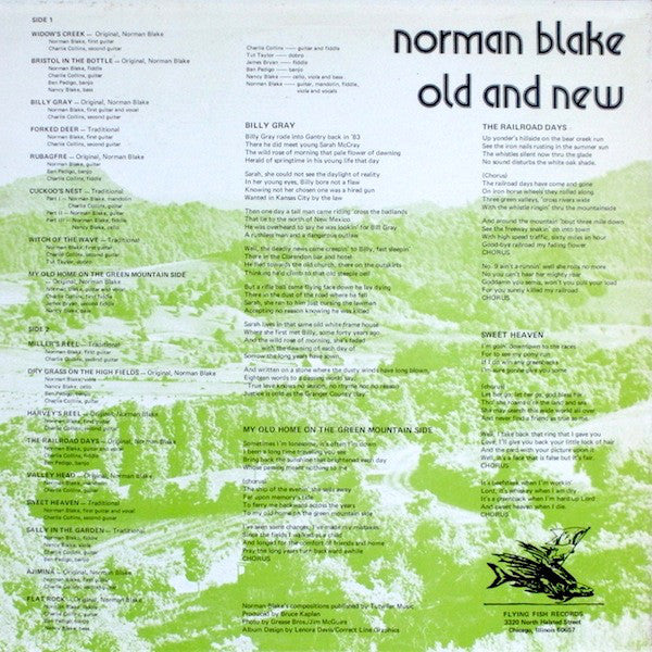 Norman Blake (2) : Old And New (LP, RE)