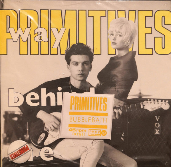 Primitives* : Way Behind Me (7", Single, Ltd, Num, Yel)
