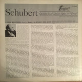 Franz Schubert, Louis Kentner, The Hungarian Quartet : "Trout" (Quintet D. 677) (LP)
