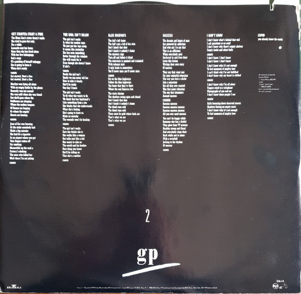 Graham Parker : The Mona Lisa's Sister (LP, Album)
