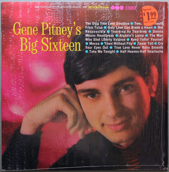 Gene Pitney : Gene Pitney's Big Sixteen (LP, Comp, RE)