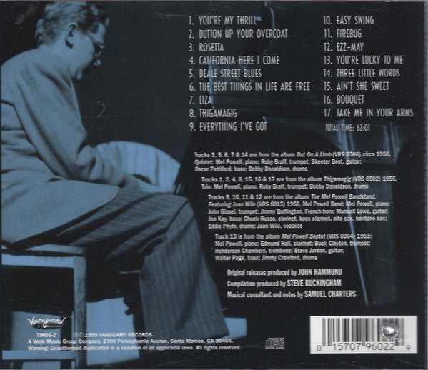 Mel Powell : The Best Things In Life (CD, Comp)