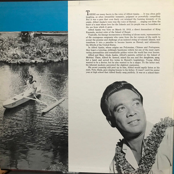 Alfred Apaka With The Hawaiian Village Serenaders : The Best Of Alfred Apaka (2xLP, Comp)