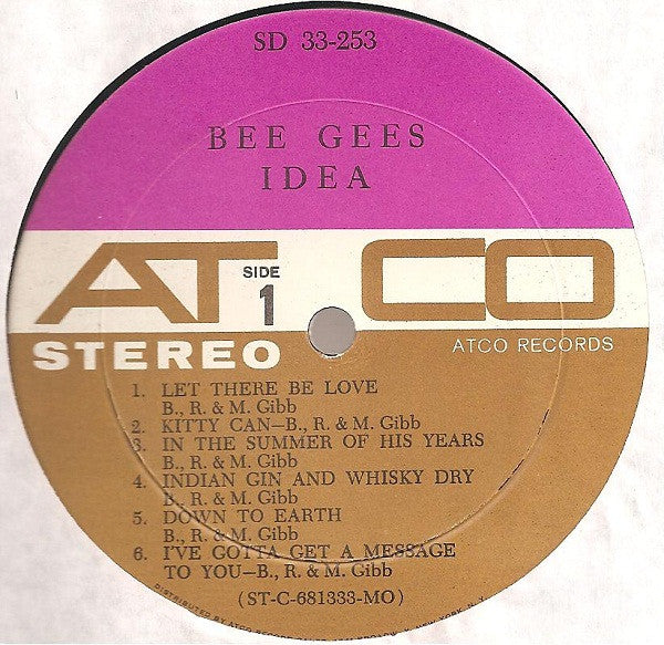 Bee Gees : Idea (LP, Album, MO )