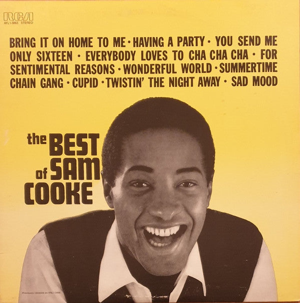 Sam Cooke : The Best Of Sam Cooke (LP, Comp, RE)