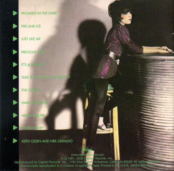 Pat Benatar : Precious Time (CD, Album, RE, RM)