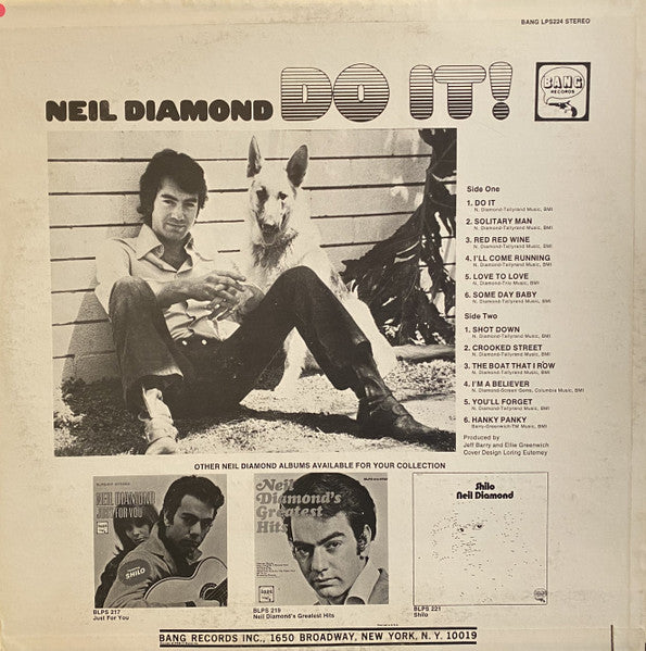 Neil Diamond : Do It! (LP, Comp, RE, Mon)