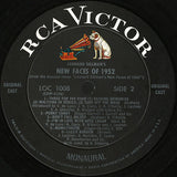 Various : Leonard Sillman's New Faces Of 1952 - Original Cast (LP, Album, RE)