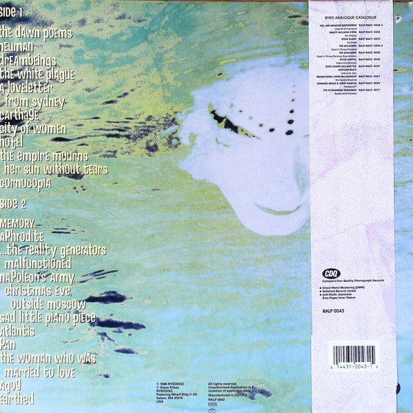 Steve Kilbey : Earthed (LP, Album, Cle)