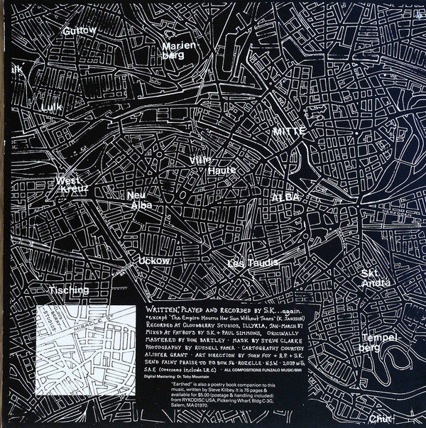 Steve Kilbey : Earthed (LP, Album, Cle)