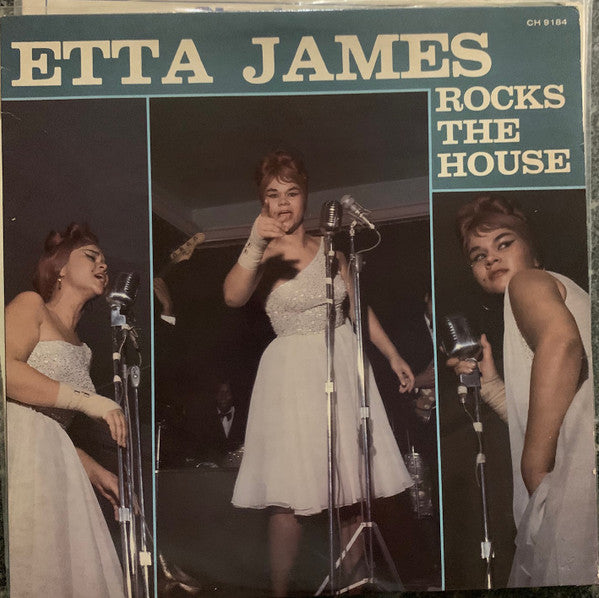 Etta James : Etta James Rocks The House (LP, Mono)