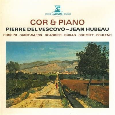 Pierre Del Vescovo, Jean Hubeau : Cor & Piano (LP)
