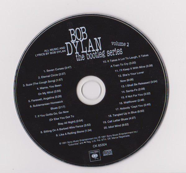Bob Dylan : The Bootleg Series Volumes 1 - 3 [Rare & Unreleased] 1961-1991 (3xCD, Comp, RE, RM + Box)