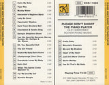Unknown Artist : Please Don't Shoot The Piano Player - Old Fashioned Player Piano Music (CD)