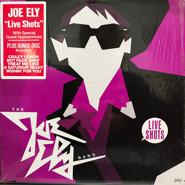 The Joe Ely Band : Live Shots (LP, Album, Glo + 7", Bon)