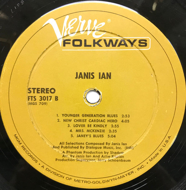 Janis Ian : Janis Ian (LP, Album)