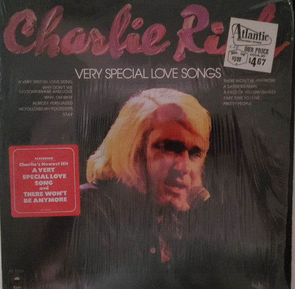 Charlie Rich : Very Special Love Songs (LP, Album)