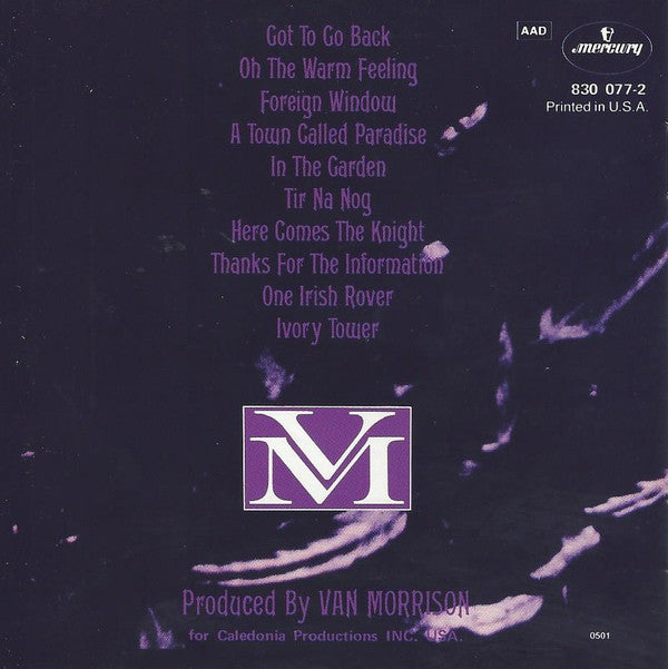 Van Morrison : No Guru, No Method, No Teacher (CD, Album)