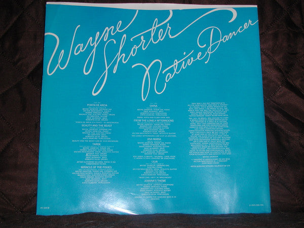 Wayne Shorter Featuring Milton Nascimento : Native Dancer (LP, Album, Ter)