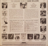 Hank Williams : The Lonesome Sound Of Hank Williams (LP, Album, Mono)